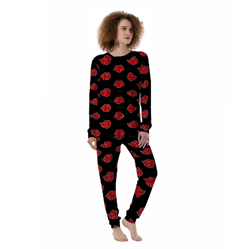 Akatsuki Print Pattern Women's Pajamas