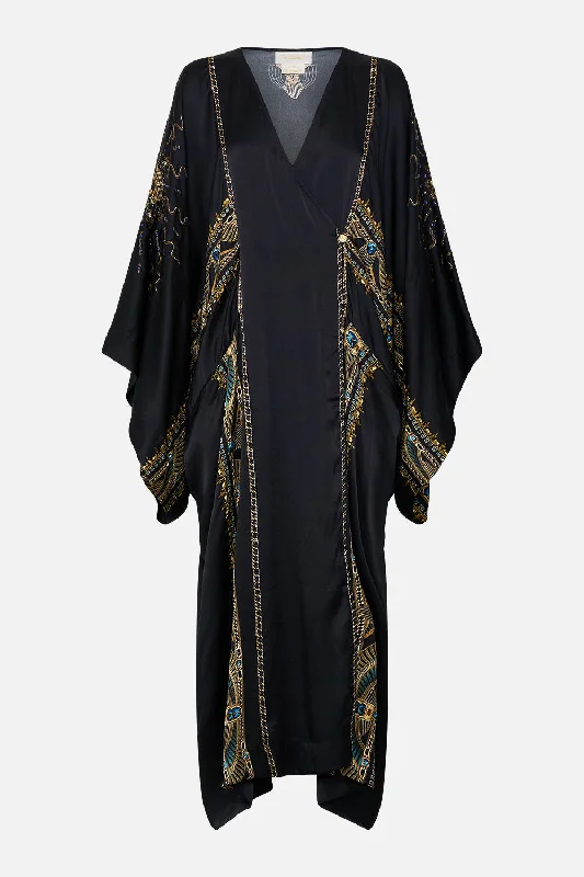 PANELLED WRAP KAFTAN CALL ME CLEOPATRA