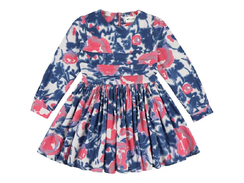 MORLEY BLEU ROSEHIP TEMPLONG DRESS