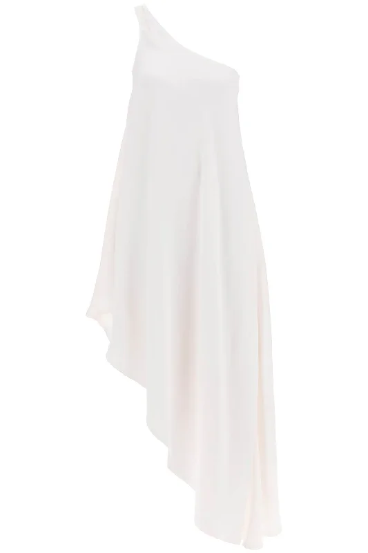 One-shoulder Bias-cut  - White