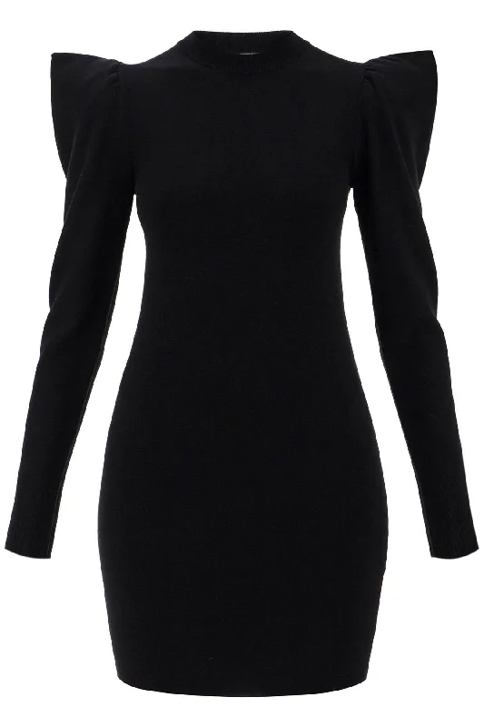 'glasgow' Knit Dress With  - Black