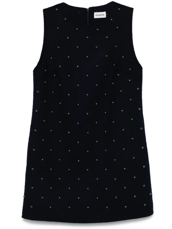 Bleak stud-embellished dress