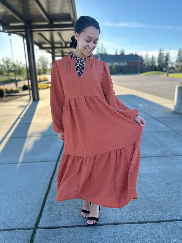 An Autumn Day Dress