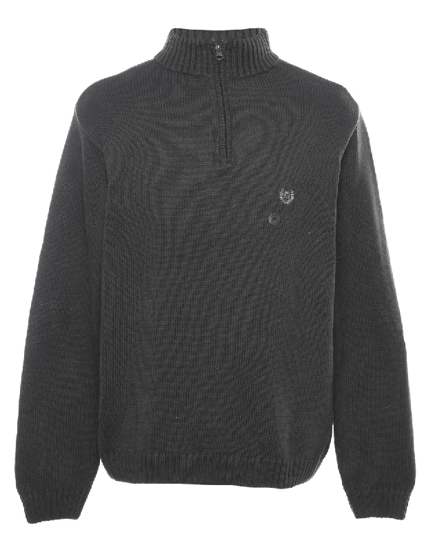 Chaps Quarter Zip Jumper - XL