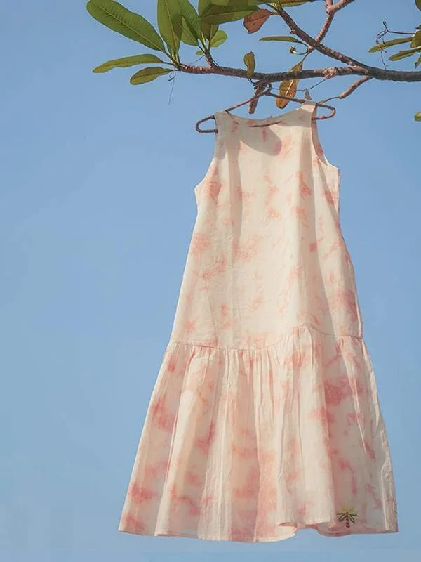 Cloudy Coco Dress Pink