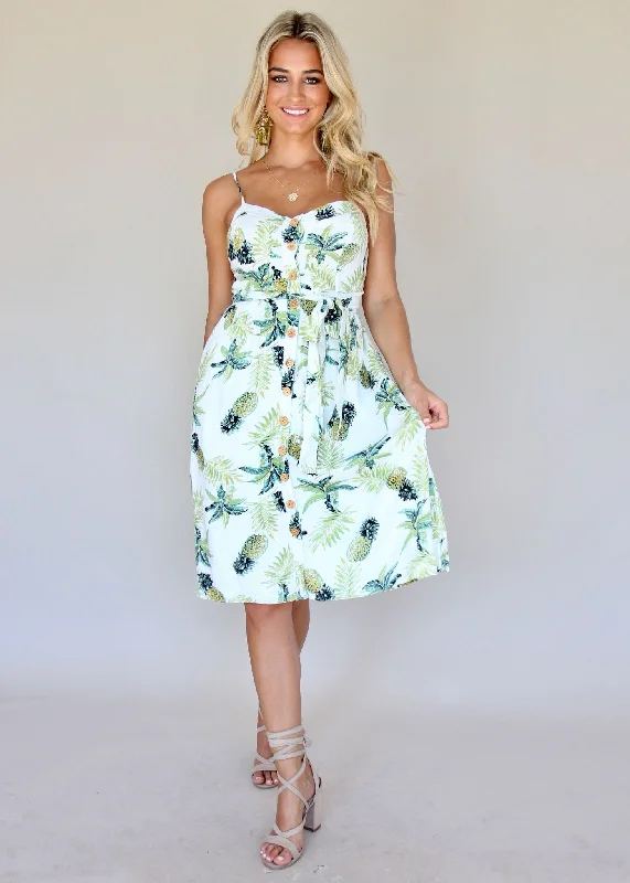 Coastal Distance Dress - Tropicana