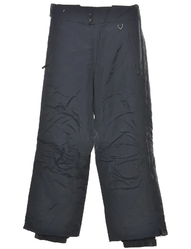 Columbia Navy Wide-Leg Ski Trousers - W30 L31