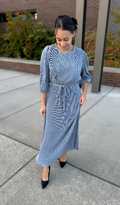 Dusty Blue Dress