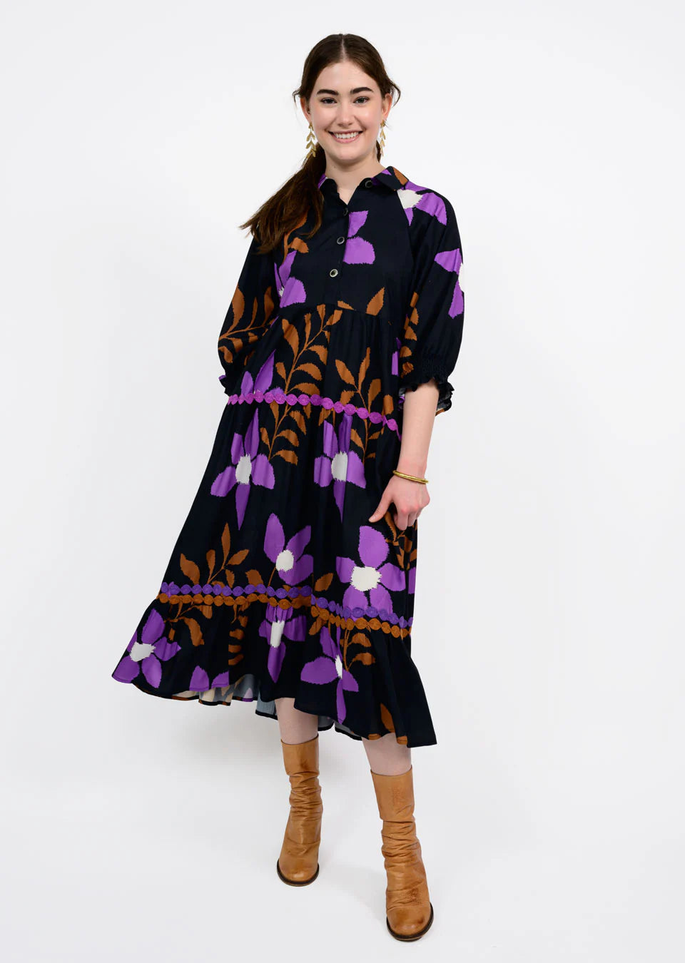 Uncle Frank Loud Blooms Dress