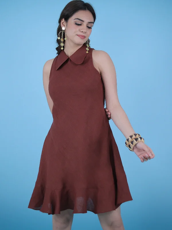 Fez linen city dress