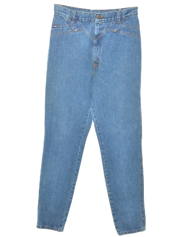 High Waist Tapered Jeans - W30 L31