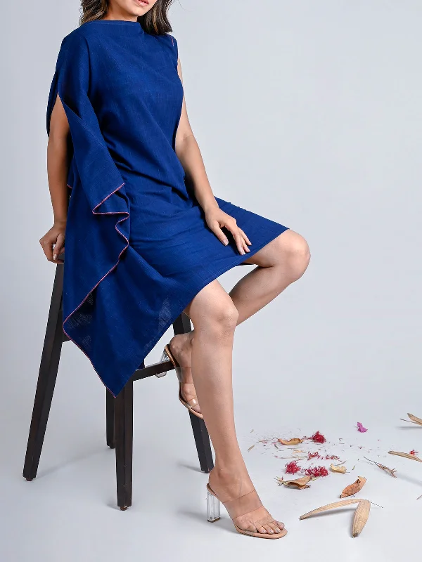 Indigo Plain Zero Waste Dress