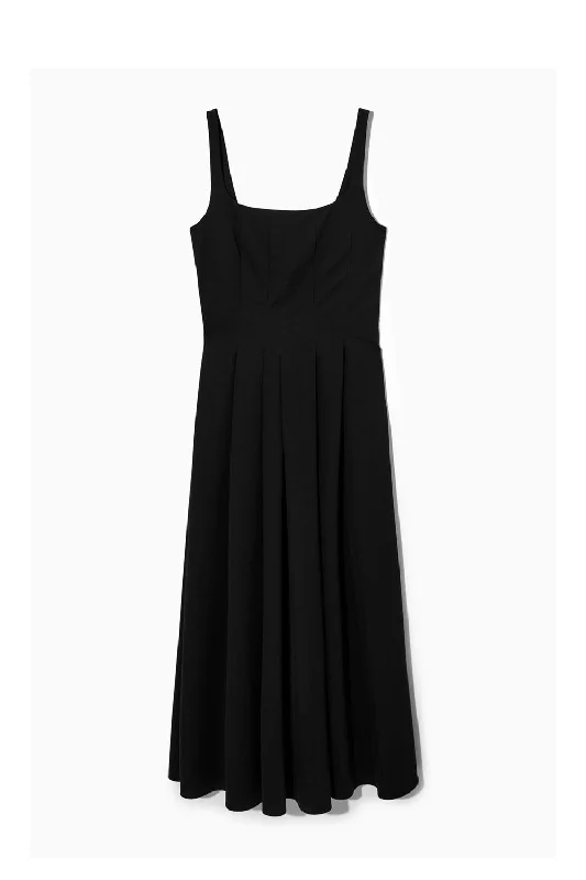 Kalamaki Black Dress