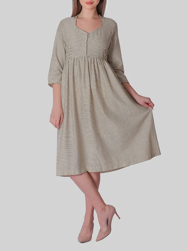 Khadi Dress Beige