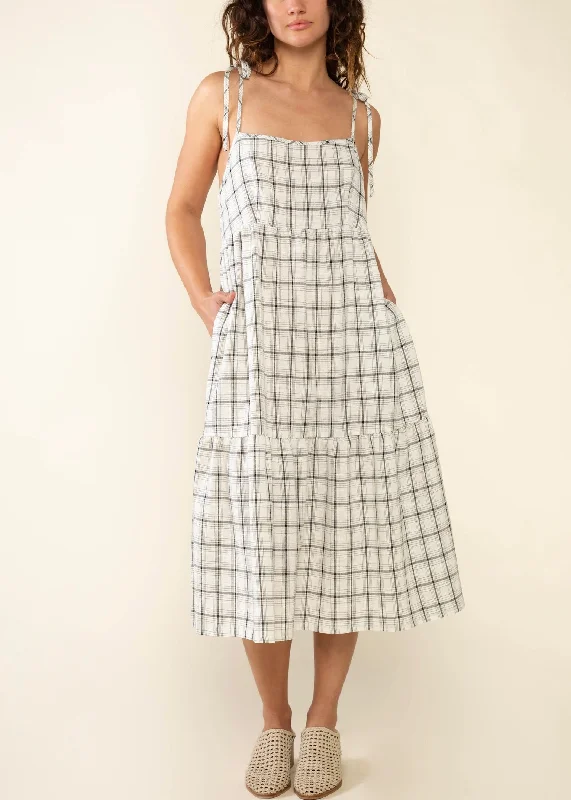 Lucille Check Dress