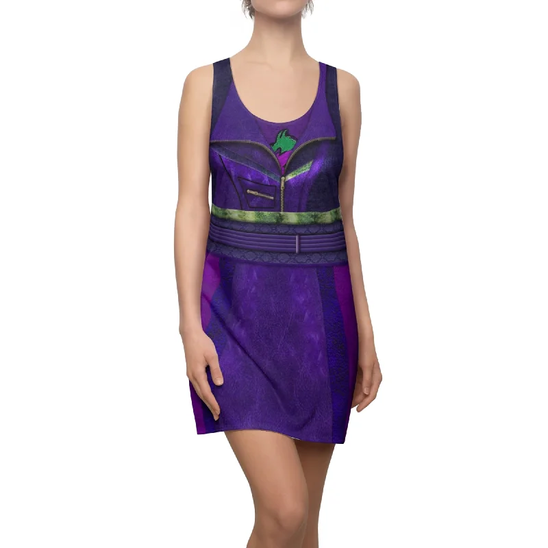 Mal Purple and Green Dress, Descendants 3 Costume