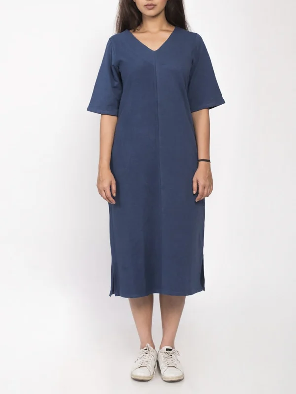 Malai Relaxed Fit Dress Blue