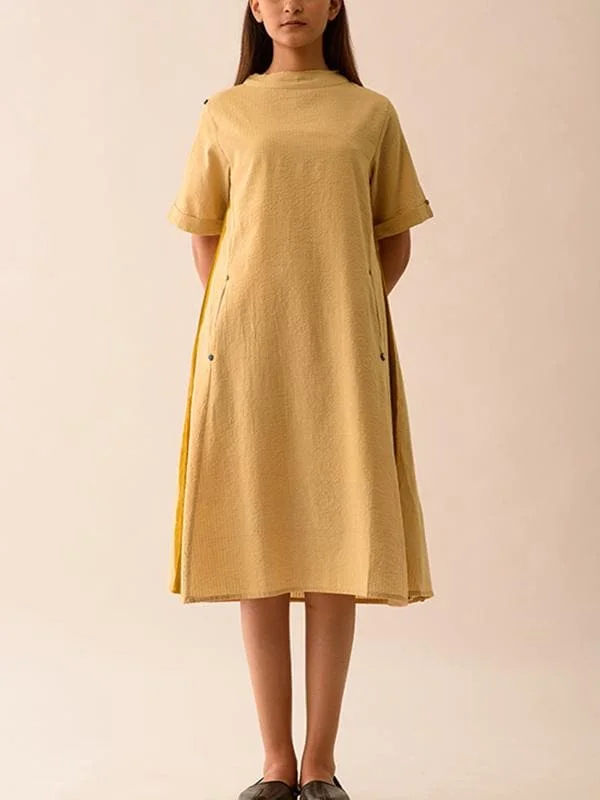 Ochre One Piece With Lining