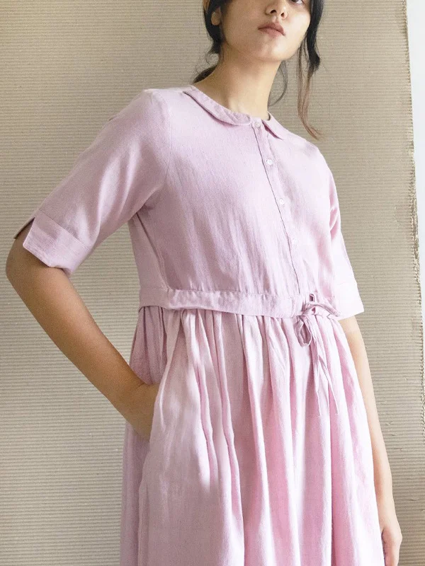 Peter Pan Dress Pink