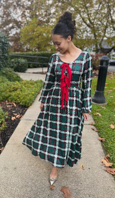 Plaid The Season Dress