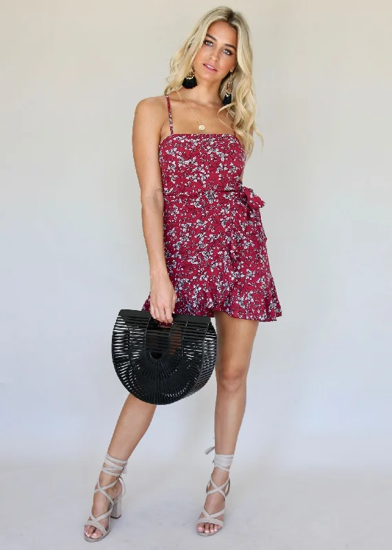 Portofino Dress - Ruby