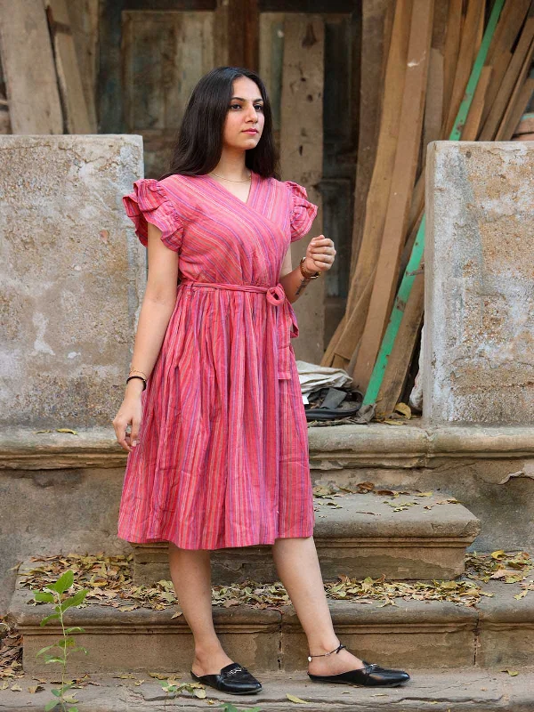 Soma Khadi Tunic Pink