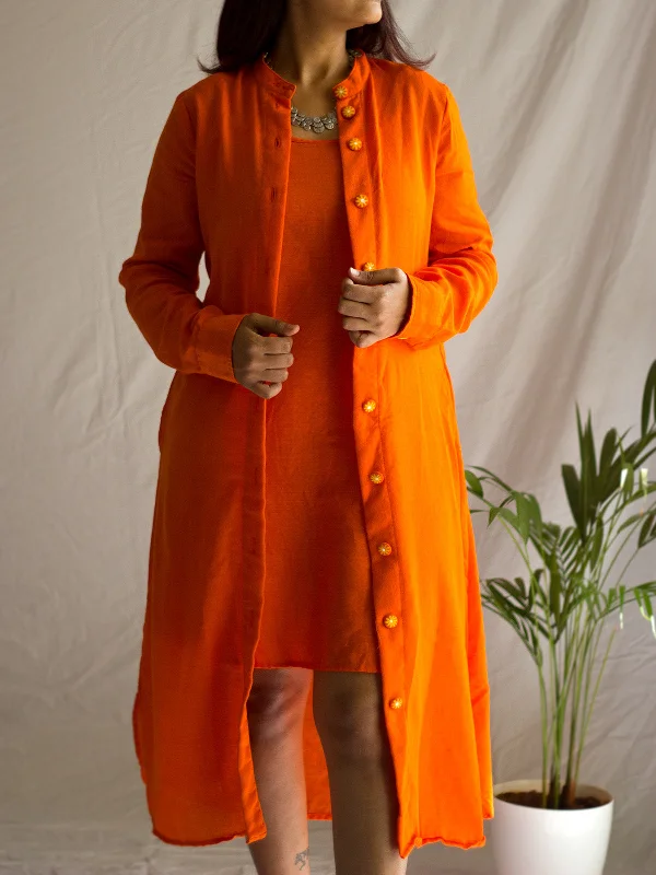 Sun Kissed Sunnflower Orange Dress