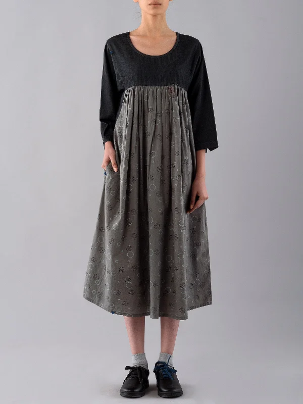 Temari Dress Charcoal