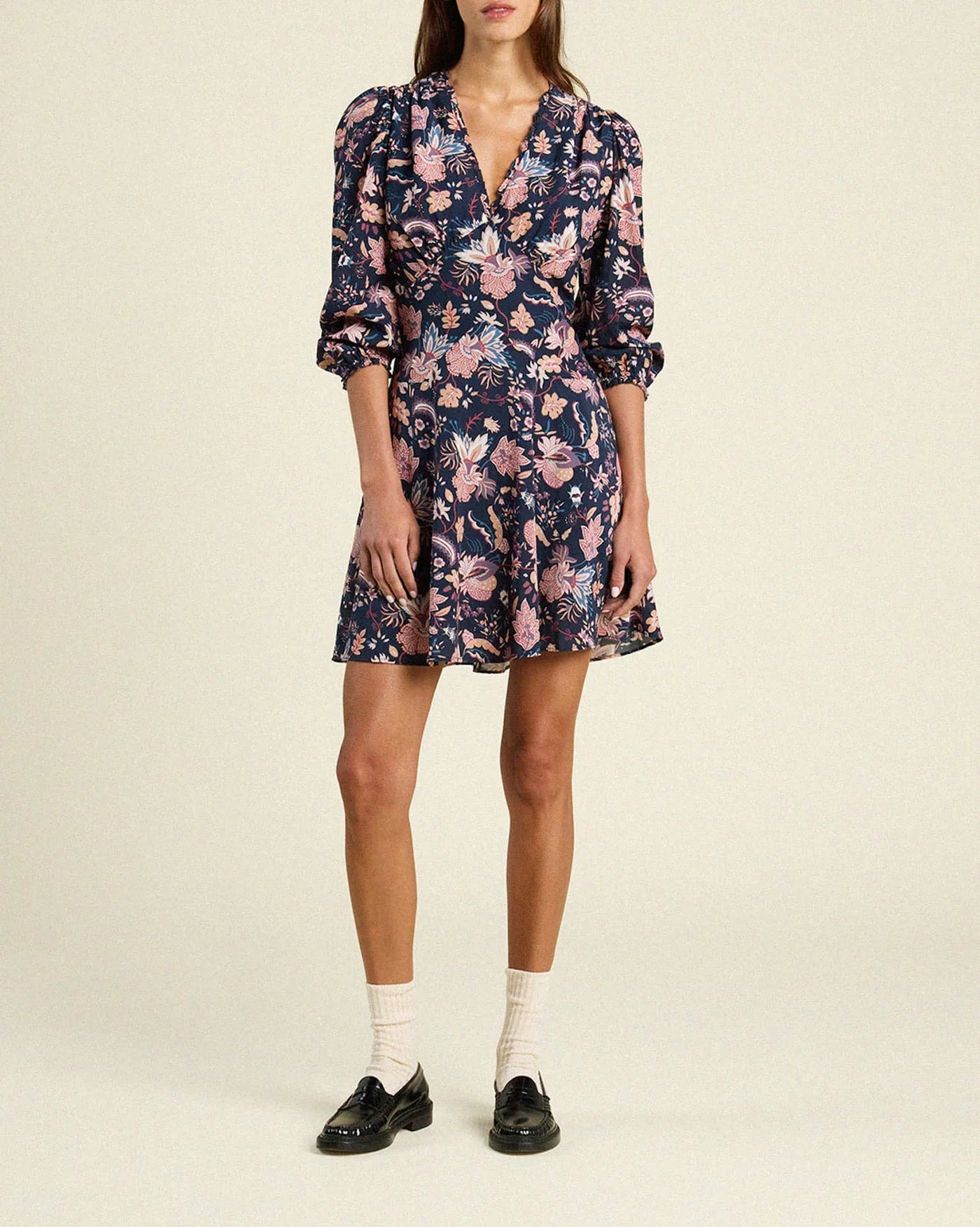 Trovata Paulina Dress Seaborne Floral