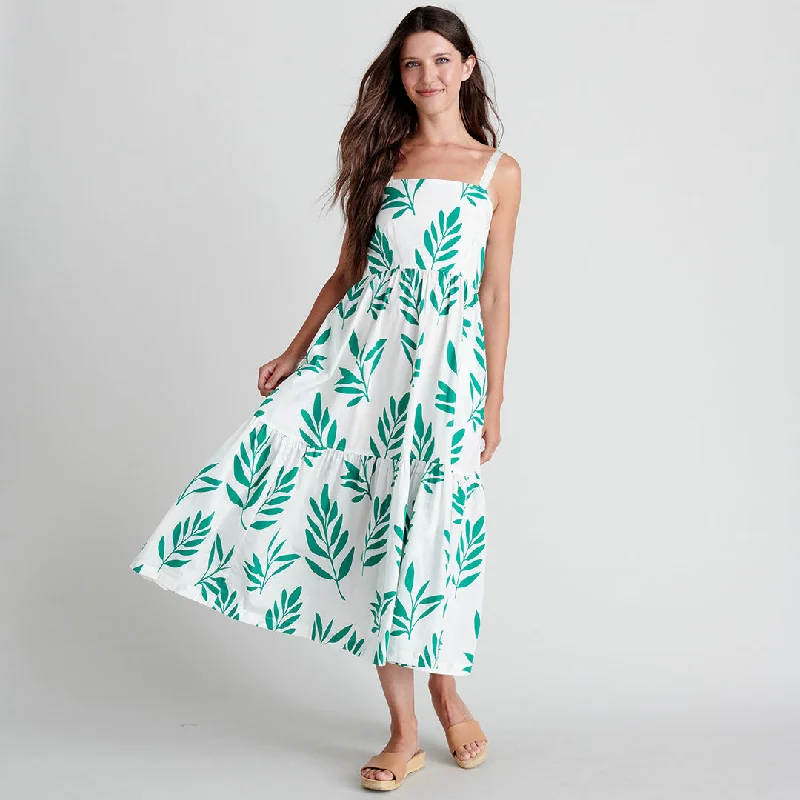 Womens Sierra Dress - Jungle Leaf