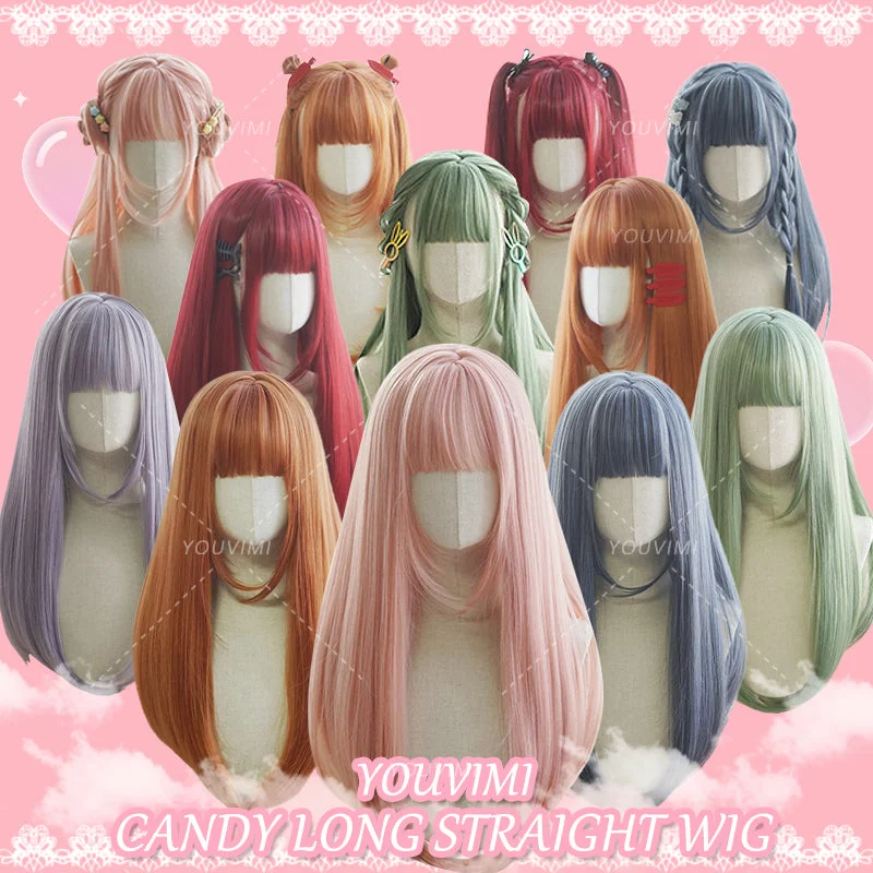 Lolita candy long straight wig yv32132