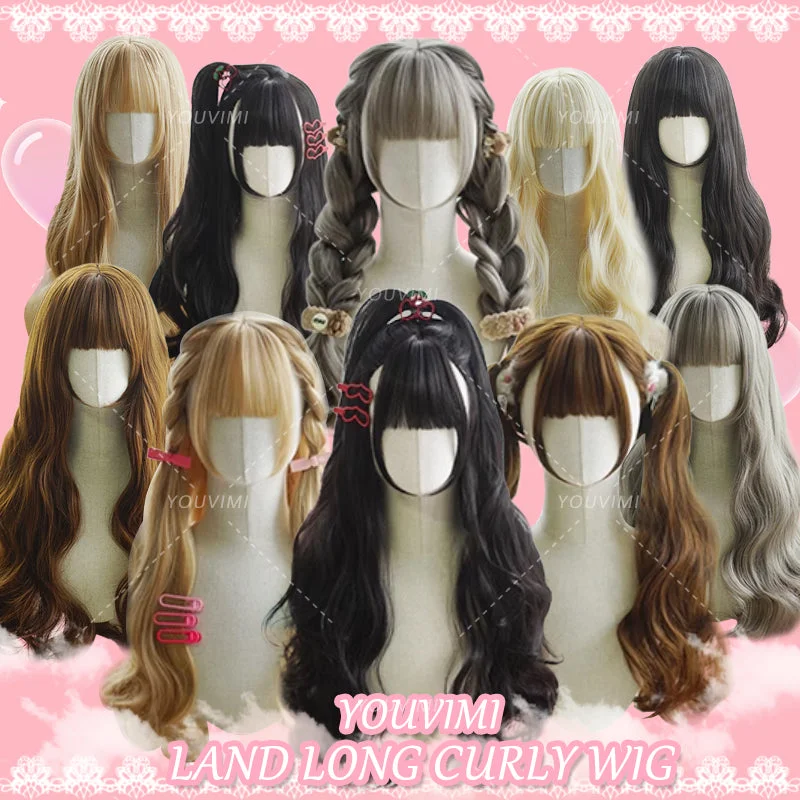 Lolita land long curly wig yv32136