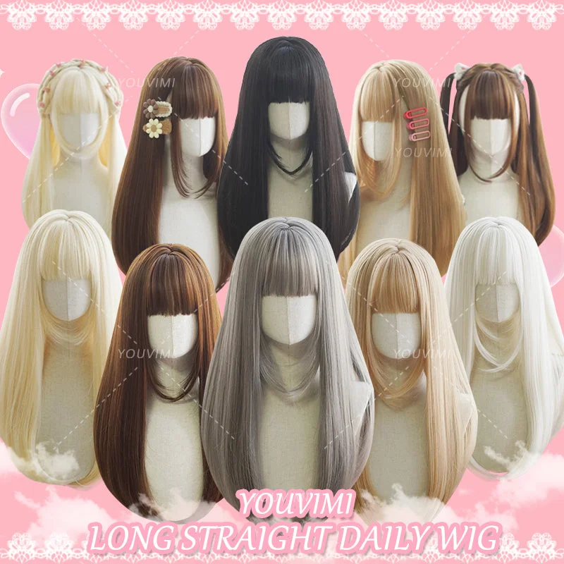 Lolita long straight daily wig yv32134