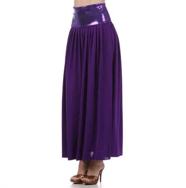 Maxi Sequn Top Skirt