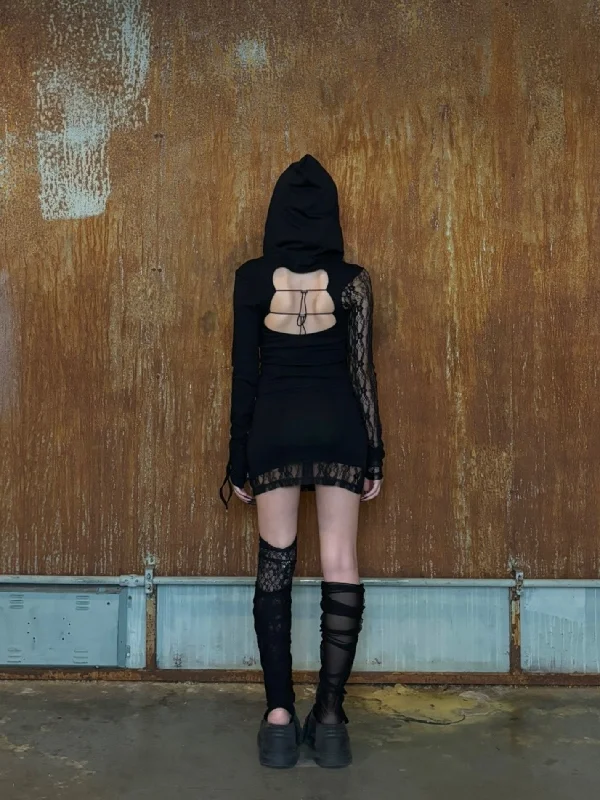 [BNFROM] FW 24 From lace hood ops