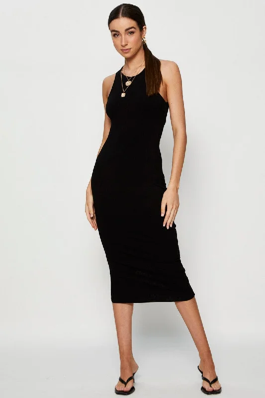 Black Bodycon Dress Sleeveless